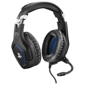 Trust gxt 488 forze ps4 gaming headset potenti cuffie gaming over-ear con microfono ripiegabile e archetto regolabile