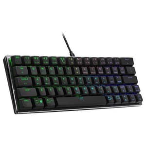 Cooler master sk620 tastiera gaming meccanica rgb brown switch usb layout italia grigio nero