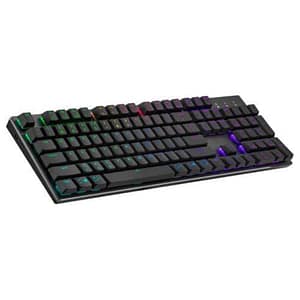 Cooler master sk653tastiera gaming meccanica rgb bluetooth/usb type-c switch red ergonomic low profile layout italia grigio nero
