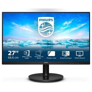 Philips v line 271v8la/00 27 led full hd va 16:9 250 cd/mw contrasto 3000:1 75hz altoparlanti – 1 x hdmi 1 x vga nero