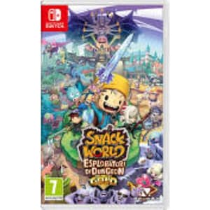 Nintendo switch snack world esploratori di dungeon gold