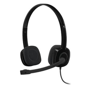 Logitech h151 cuffia stereo nero