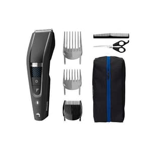 Philips hc5632/15 tagliacapelli elettrico ricaricabile tecnologia trim n flow e dualcut nero