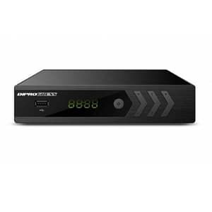 Diprogress dpt220hd decoder digitale terrestre dvb-t2 h265/hevc 10 bit doppio tuner registratore digitale pvr integrato