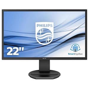 Philips monitor flat 21.5“ b line 221b8lheb led full hd tempo di risposta 1 ms