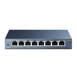 Tp-link switch 8p lan gigabit metal qos