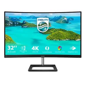 Philips monitor 31.5“ led va curvo 328e1ca – 00 3840 x 2160 4k ultra hd tempo di risposta 4 ms