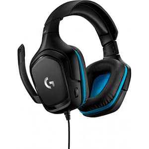 Logitech gaming headset g432 cuffia a padiglione con microfono canale 7.1 cablato usb jack 3,5mm nero