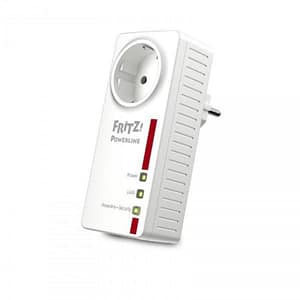 Avm fritz! powerline 1220e adattatore 2 porte lan gigabit fino a 1.200 mbit/s