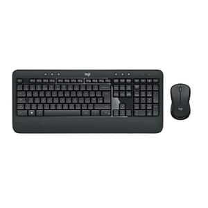 Logitech mk540 tastiera + mouse wireless layout italiano bianco nero