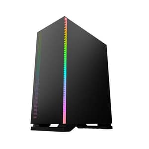 Machpower it-gmsc13 pc case gaming 1 fan argb 3 usb acrilyc panel