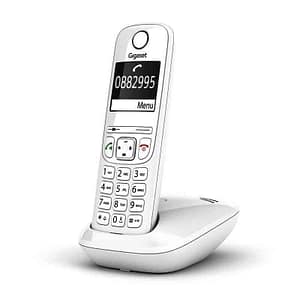 Gigaset as690 cordless dect display 2“ vivavoce rubrica bianco