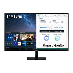 Samsung smart monitor 27“ led va ls27am500nuxen 1920×1080 full hd tempo di risposta 8 ms