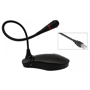 Empire emsp.desk150 microfono direzionale usb con base nero