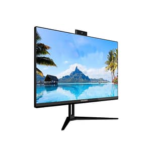 Yashi matrix yz2490 24 led ips full hd webcam 720p + mic 60hz 300 cdm 1000:1 1 ms altoparlanti 2 x 4 w hdmi vga displayport