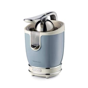 Ariete 0413 vintage spemiagrumi elettrico 85w cono in acciaio inox celeste