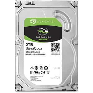 Seagate barracuda st2000dm008 hd 2 tb interno 3.5 sata 6gb-s 7200rpm 64 mb
