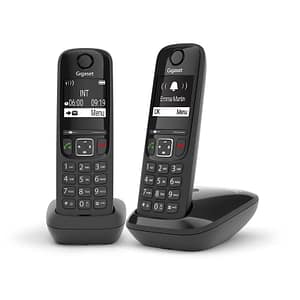 Gigaset as690 duo cordless dect + aggiuntivo