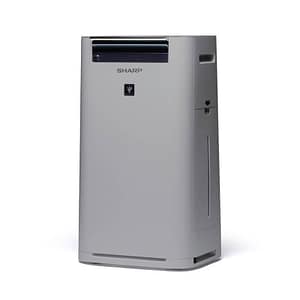 Sharp ua-hg50e-l purificatore d`aria con funzione umidificatore 33w 3 filtri fino a 38mq grigio