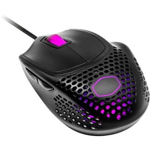 Cooler master mm720 mouse gaming rgb led 16.000 dpi sensore ottico nido d`ape usb nero opaco