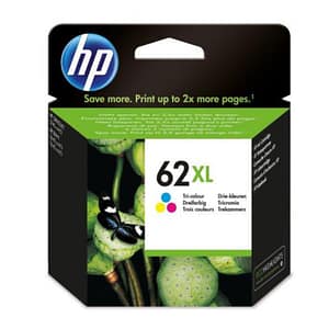Hp cartuccia d`inchiostro 62xl tricromia alta capacita` per stampe di qualita` elevata