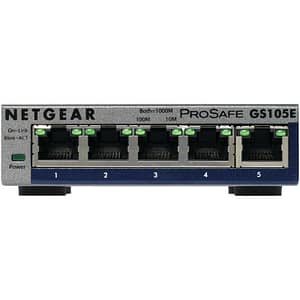 Netgear sw 5p 10-100-1000 mbps metal case