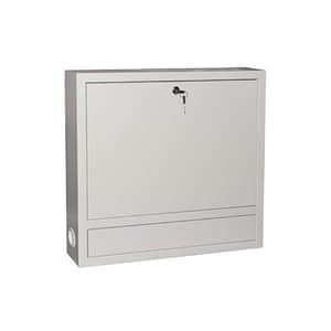 Link armadio a muro per laptop con chiusura a chiave colore grigio