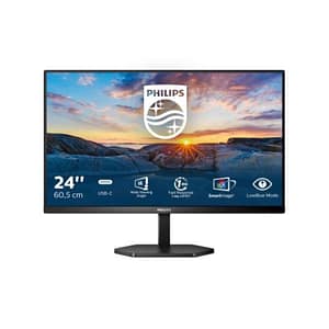 Philips 24e1n3300a/00 23.8 led ips full hd 16:9 75hz 4ms hub usb hdmi usb-c 65w altoparlanti incorporati nero