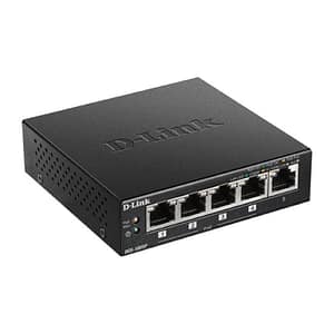 D-link dgs-1005p router switch 5 porte 10-100-1000gb senza alimentazione aggiuntiva