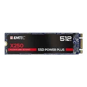 Emtec x250 ssd 512gb m.2 2280 sata iii 3d nand