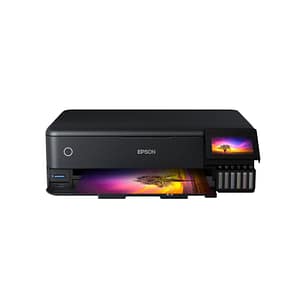Epson ecotank et-8550 stampante fotografica per appassionati creativi, formato a3+ ultraconveniente, inchiostri a 6 colori, gestione dei supporti a 5 vie, wi-fi, wi-fi direct ed ethernet, touchscreen