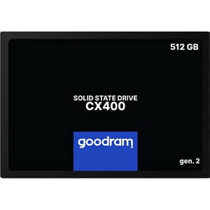 Goodram cx400 gen2 ssd 512gb sata iii 2,5 3d tlc nand