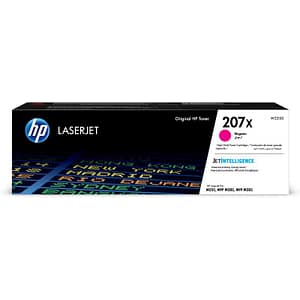 Hp 207x toner magenta alta resa 2.450 pagine per color laserjet pro mfp m282nw, mfp m283fdn, mfp m283fdw