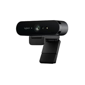 Logitech brio webcam ultra hd 4k per videoconferenza registrazione e streaming usb 3.0