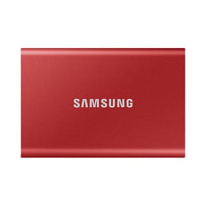 Samsung t7 ssd 1.000gb esterno usb 3.2 rosso