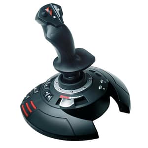 Thrustmaster t-flight stick x joystick per pc e ps3 configurato per un decollo immediato usb