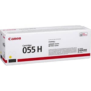 Canon 055h toner originale alta capacita` 5.900 pag colore giallo