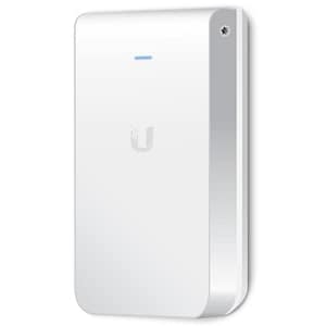 Ubiquiti unifi hd in-wall access point wi-fi 1.733 mbit/s dual band supporto poe 5xporte ethernet lan rj-45 attacco a muro bianco