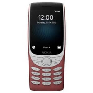 Nokia 8210 4g dual sim 2.8 fotocamera bluetooth italia red