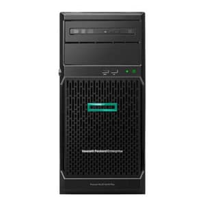 Hp proliant ml30 gen10+ server tower 4u xeon e-2314 2.8ghz ram 16gb-4 nbay hdd hot swap 3.5 black (p44720-421)
