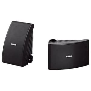 Yamaha ns-aw392 coppia di casse da esterno con cavo 120 w nero