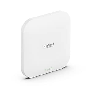 Netgear wax620-100eus access point wifi 6 3600 mbit/s dual band access point poe porta lan ethernet da 2.5g gestione remota bianco