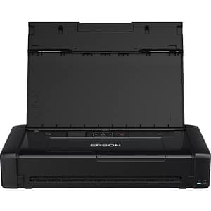 Epson workforce wf-110w, stampante a4 portatile inkjet, connettivita` wi-fi e wi-fi direct, batteria integrata, nero