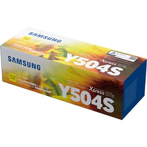 Hp samsung clt-y504s giallo originale cartuccia toner (su502a)