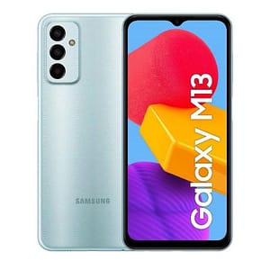 Samsung m135 galaxy m13 dual sim 6.6 octa core 64gb ram 4gb italia light blue