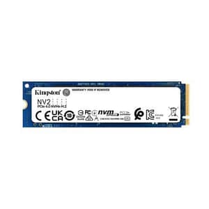Kingston snv2s/5000g nv2 ssd 500 gb m.2 2280 pcie 4.0 nvme velocita` di lettura/scrittura fino a 3.500/2.800 mb/s