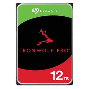 Seagate ironwolf pro hdd 12.000gb sata 3.5 7200rpm enterprise nas cmr 6gb/s 256 mb cache