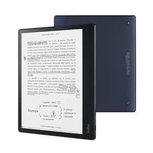 Kobo elipsa ereader display 10,3“ carta e ink 1200 multiformato audiolibri 32gb nero