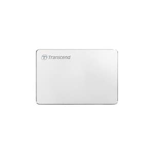 Transcend storejet 25c3s hdd esterno 1.000gb 2.5 usb 3.0 argento