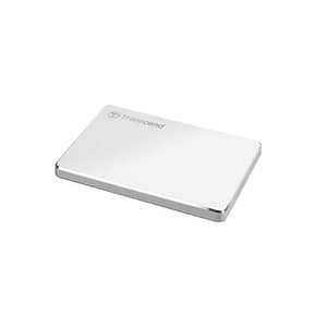 Transcend storejet 25c3s hdd esterno 2.000gb interfaccia usb 3.1 gen 2 colore silver